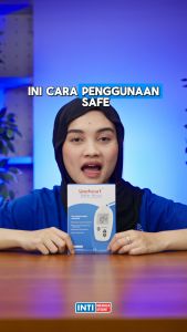 SINOCARE - Alat Cek Gula Darah SAFE ACCU | Set Lengkap Cek Diabetes Instant