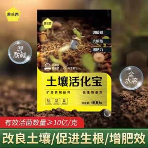 600g/200g Plant Rooting Powder Improve Humid Adjust Acid Alkali Compact Fertilizer SERBUK PENGAKTIF TANAH