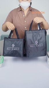 BONBOX Tas Makan Bekal Insulasi Panas Tahan Lama Kapasitas Besar Multifungsi 3 Lapisan Insulasi BLB20