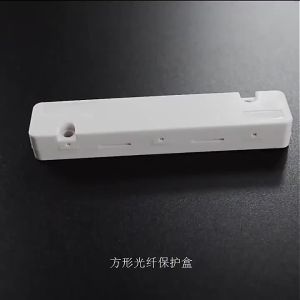 Hộp Bảo Vệ Cáp Quang Hình Vuông BYXGD 100 Chiếc Chất Liệu ABS Chống Thấm Nước Sử Dụng Trong Nhà Và Ngoài Trời Bảo Vệ Mối Nối Fusion FTTH Cho Cáp Lõi Đơn Đầu Nối Pigtail.