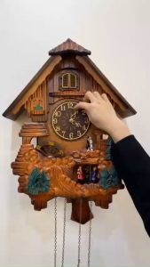 Đồng hồ treo tường chim cúc cu phong cách tân cổ điển DHCTT07