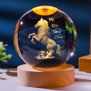 Double Dragon Pearl Play Crystal Ball Interior Carving Dragon Year Decorative Ornaments Living Room Bar Cabinet Decorations Gifts for Friends