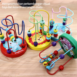 BabyShine Mainan edukasi/mainan jalur kawat/mini round beads / Mainan Anak Ring / Mainan Xylophone Anak