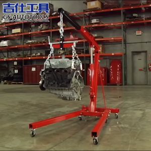 Load Leveler Heavy Duty Engine Load Leveller with Chain Hook Engine Crane Support Bar Automotive Garage Tool