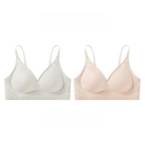 MONCAICHAN | Wireless Soft Support Thin Womens Underwear No Trace Gather Small Chest Anti-Sagging Side Breast Collection Bra Vest