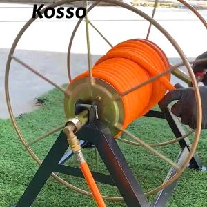 bkk KOSSO โรลม้วนสายยาง รุ่น 100 เมตร ใช้ม้วนสาย สายยาง สายพ่นยา สายส่งน้ำ สายน้ำหยด สายน้ำพุ่ง สายไฟ ที่ม้วนสายยาง ที่ม้วนสายพ่นยา โรลเก็บสายพ่นยา 702 FSA