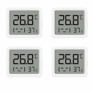 Xiaomi Mi Smart Temperature and Humidity Monitor 3 Mini Bluetooth Electric Digital Hygrometer Humidity Meter For Mi Home APP