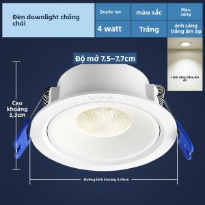 OPPLE | Đèn Downlight Chống Loá 8cm
