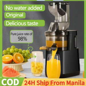 <12H SHIP> Fully Automatic Juicers Heavy Duty Original With Separator Slag Juice Separator Blender Juicer Fruits And Vegetables Multi Function Blender Juicer Pulp Control Fruit Juicer Electric Juicer
