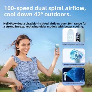 Mini Turbo Handheld Fan USB Portable Outdoor Air Conditioner Small Size Long Battery Life Student Friendly Compact Design
