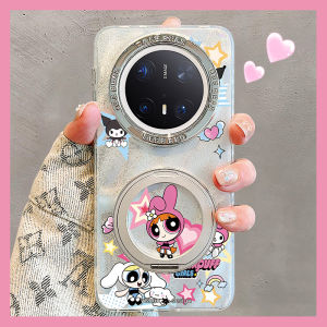 Huaweimate70Pro+Newmate60Pro Compatible Flighth Xiao Nulei SanLieiOmega MagneticAttraction CamouflageDesign AntiFalling SiliconePhone Case