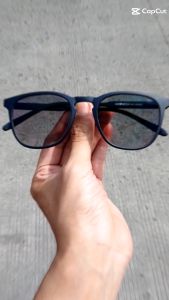 TERLARIS Kacamata Minus Optik Asli Photocromic Anti Radiasi UV Frame Kotak Retro Lentur Elastis