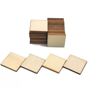 10PCs/Set Balsa Wood Sheets Wooden Plate For House Craft Model DIY Balsa Wood Boat Airplane Model