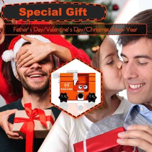 Chainsaw Sharpener Jig Chain Saw Sharpener Tool with High Hardness Tungsten Burr Universal Portable Hand Crank Chainsaw Sharpening Kit for Garden Worker