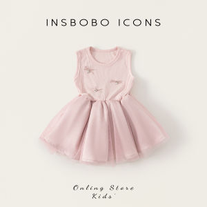 insbobo | Đầm Sinh Nhật Phong Cách Công Chúa Mùa Thu Cho Bé Gái