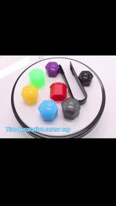 Vỏ Đai Ốc Xe Hình Lục Giác Màu Đen 17mm/19mm/21mm Nắp Chụp Trục Bánh Xe Đa Năng Cho Hầu Hết Các Loại Xe Phụ Kiện Ngoại Thất