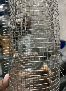 Promo kawat ram stainless ukuran 1 meter x 1 meter lubang 3 mm 4 mm 5mm untuk kandang ayam penyaring  kuat anti karat