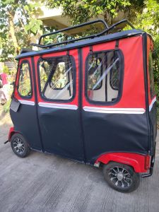 Louda 4 wheels complete trapal two tone and double sided