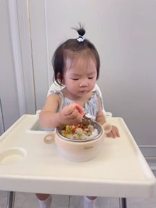 【ของแท้ 100%】Disney ชุดจานชามสำหรับเด็ก เซ็ต 5ชิ้น สแตนเลส 316 ปลอดสาร BPA จานข้าวเด็ก 300ML/PPSU ชุดจานข้าวเด็ก