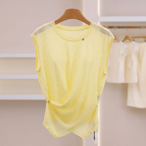 Fitted Thin Round Neck Knitwear