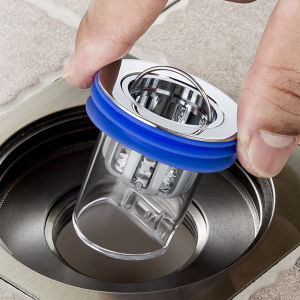 MeiBoAll แกนท่อระบายน้ำชั้นห้องน้ำห้องน้ำซิลิโคนกันแมลงแกน ป้องกันกลิ่นสแตนเลสดึง ดึงขึ้น แม่เหล็ก ปลั๊กท่อระบายน้ำ ราคาเร็วขึ้น