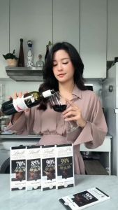 Socola LINDT đen đắng nguyên chất không đường độ đắng 90% 85% 70% kẹo sô cô la ca cao ăn kiêng thanh 100g - Đức
