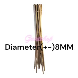 Stick | Lidi Bambu 65 CM Diameter (+-) 8MM Tumpul Isi 25 Pcs