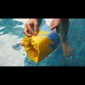 Pelampung Renang DEWASA Shark Fin + Set Lengan KIDDIE SPLASH Original Busa Renang Anti Bocor