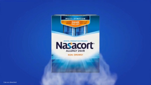 Original Nasacort 24-Hour Adult Allergy Relief Nasal Spray - Non-Drowsy - 60 Sprays