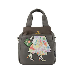 Mis Zapatos Japanese Style Large Capacity Nylon Womens Bag Wear-Resistant Waterproof Multi-Functional Daily Outing Handbag