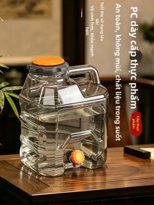 TAFUMAN | Food Grade PC Material Large Capacity Portable Water Bucket with Faucet Thickened