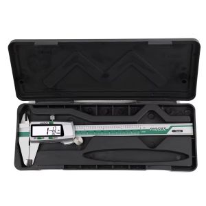ET50 150mm Stainless Steel Digital Caliper 6-Inch 0.01mm High Precision Fraction/MM/Inch Measure Woodworking Thickness Gauge