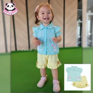 (Panda-07) รวมเสื้อผ้าเด็กผู้หญิงไซส์ 6 ด.-5 ขวบ แบรนด์ส่งออก Bno Gymboree งานสวยคุณภาพดี มีให้เลือกหลายแบบจ้า