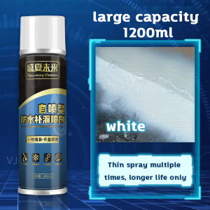 1200ml High-Quality Polyurethane Waterproof Spray Sealant Quick-Dry Multi-Surface 20-Year Longevity