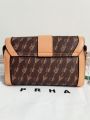 Tas PRAHA PRHA Vintage Coklat Coffe Tas Wanita Elegan Kokoh Kualitas Premium kd 118. 