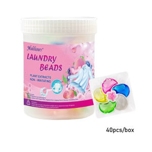 5/20/40pcs Scent Booster Laundry Beads Fragrances Detergent- Powerful Stain Removal & Color Protection Softness & Freshness