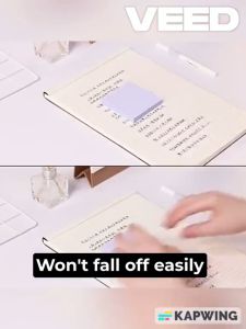 BaoKe Sticky Notes 5 Color - Memo Tempel 100 Lembar Warna Pastel