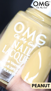 OMG Nail Lacquer 10ml - Peanut