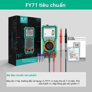 FUYI | Đồng hồ vạn năng kỹ thuật số cầm tay tự động chuyển dải đo đa chức năng độ chính xác cao