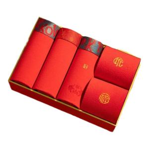 Quần lót nam MiiOW Catman  vải cotton kháng khuẩn màu đỏ cạp vừa - mùa xuân