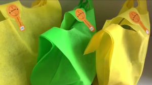 Kodian Isi 20 Tas Kain SpunBond Untuk Dus Nasi Kotak 18x18 20x20 22x22 Tasyakuran Tahlilah Hajatan