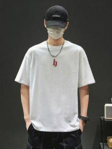 Warrior | Breathable Loose Solid Color Drop Shoulder T-Shirts Men