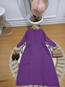 Maxi Dress Krinkle Uragiri Cika Gamis Crinkle Uragiri Airflow Dotti ORI Rubiah