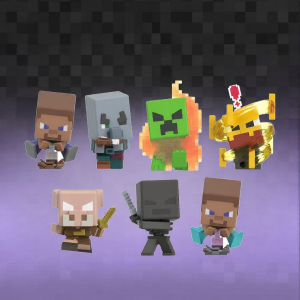 MATTEL | Mô Hình Thu Nhỏ Minecraft Bé Trai Đồ Chơi Sưu Tầm