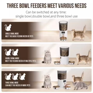 Greenpets Smart Pet Feeder WiFi APP Camera Automatic Cat Food Dog Food Dispenser Smart Cat Dog Pet Dry Food Bowl