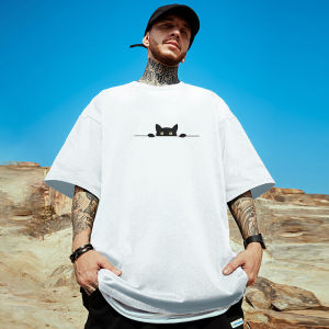 Moyan | Retro Heavyweight Casual T-Shirt for Plus Size Men