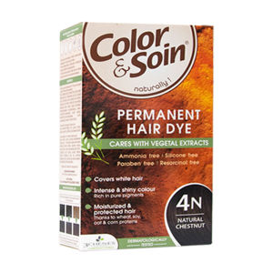 Natural Plant-Based Hair Dye Glossy Black Hair Les 3 Chenes Hair Coloring Agent for Pregnant Women Walnut Brown Tea Color