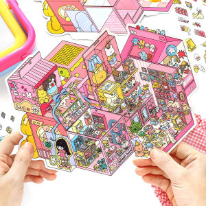 Stereoscopic Landscape Decoration DIY Craft Sticker