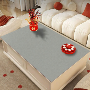 JIELEFAN | Wedding Table Cloth Red Free-cutting Elegant