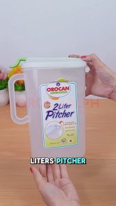 Orocan Pitcher 2L Water Pitcher Water Jug Pitsel High Quality & Affordable - 🅶🅾🅻🅳 🅼🅸🅽🅳 Everyday Low WOW Price 😮💕  💛